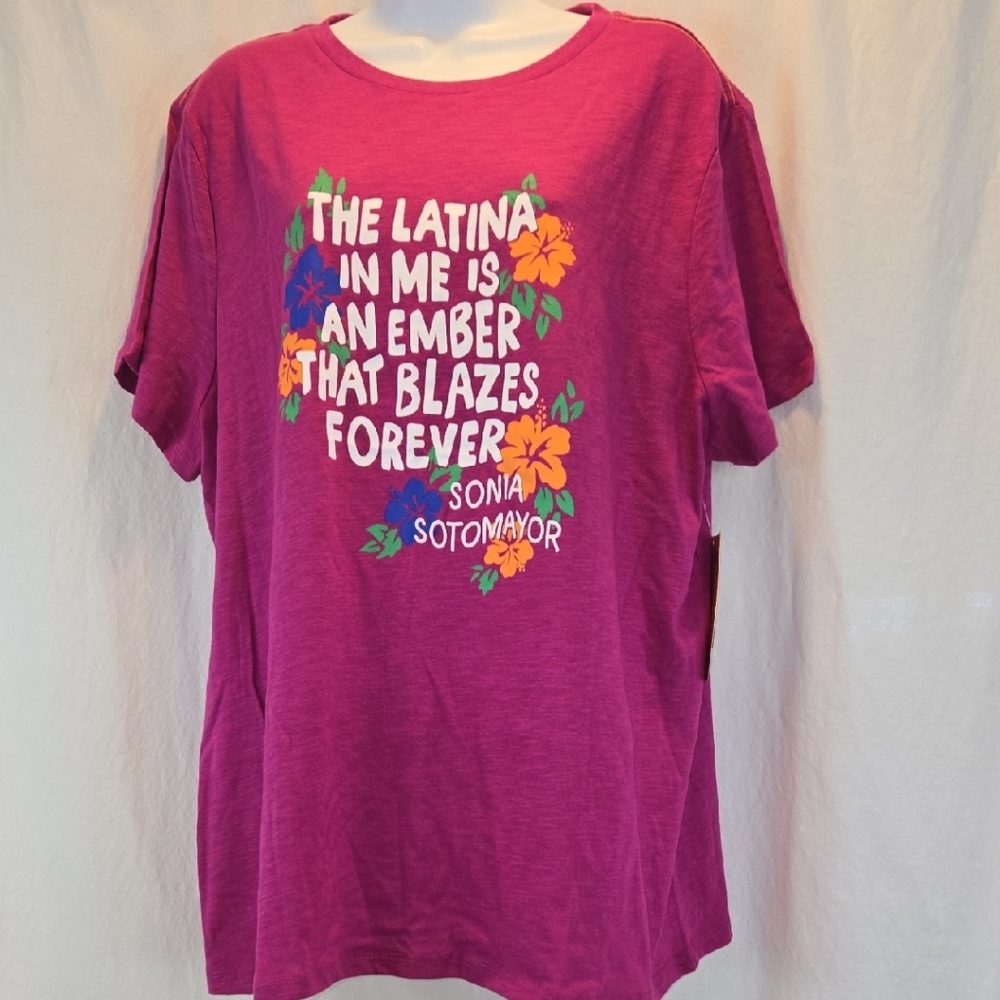 Heritage Pink T-Shirt with Bold Graphic